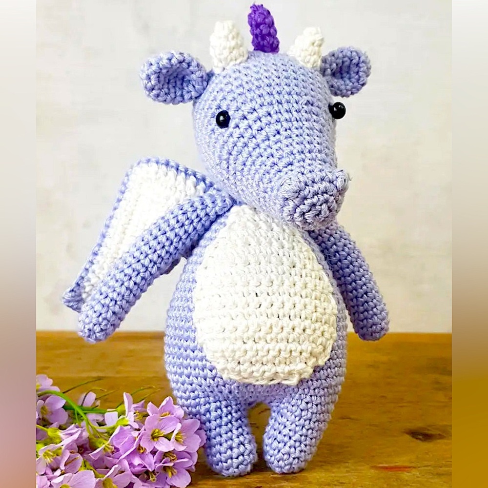HardiCraft Syl Lilac Dragon Crochet kit